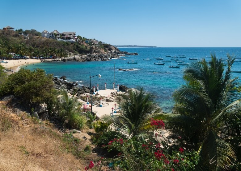 Strand in Puerto Escondido