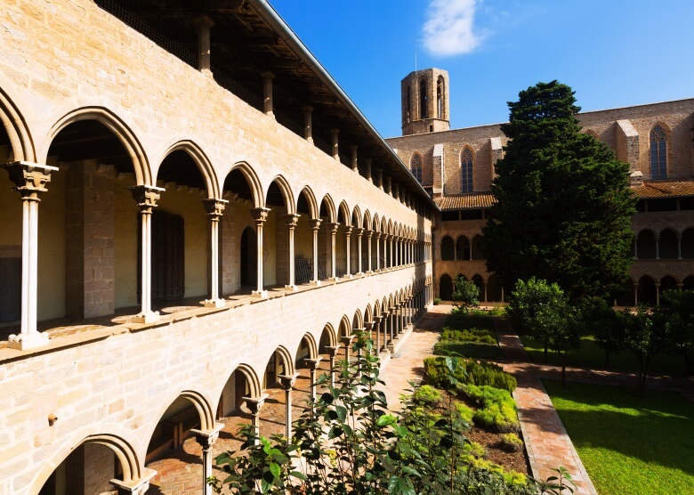 Das Kloster Pedralbes in Barcelona