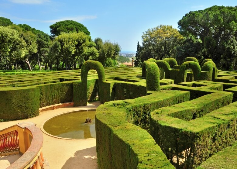 Parc del Laberint d’Horta in Barcelona