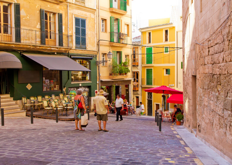 Gasse in Palma de Mallorca