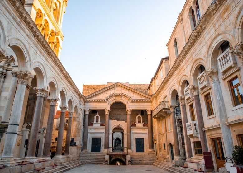 Die Kathedrale des heiligen Dominus in Split