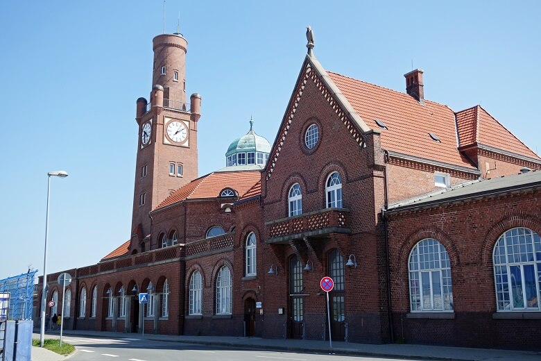 Die HAPAG-Hallen in Cuxhaven gehören zu den historisch bedeutendsten Sehenswürdigkeiten Cuxhavens 