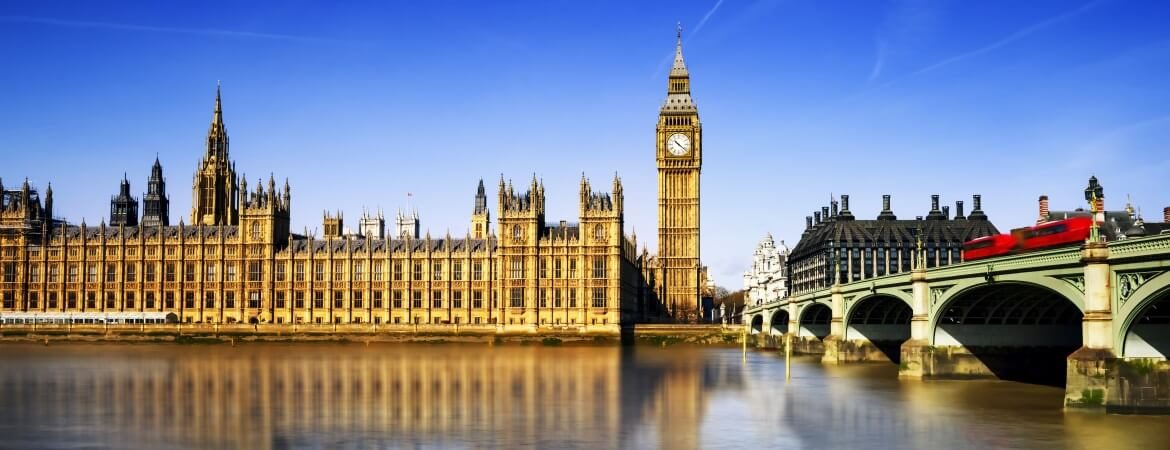 Big Ben und Palace of Westminster in London