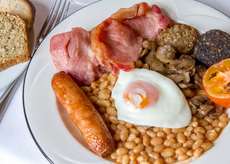 Traditionelles Irisches Frühstück