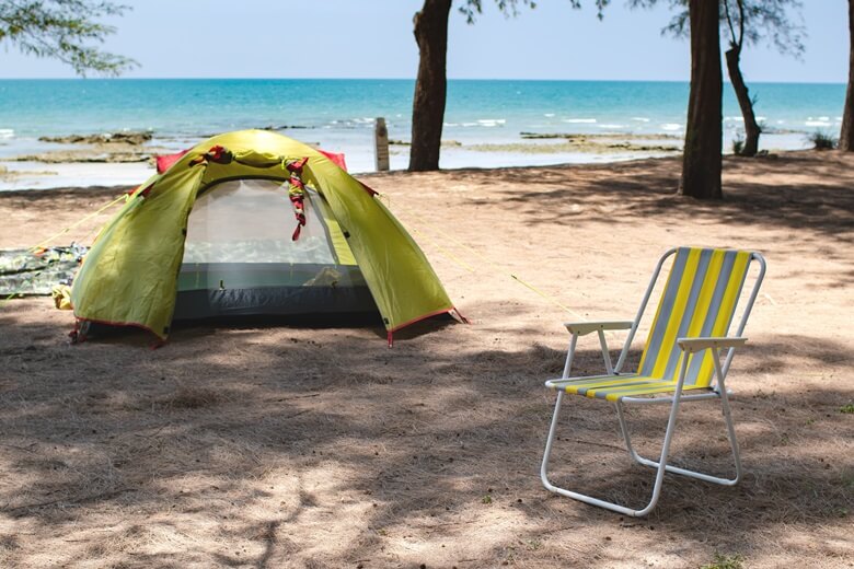 Eine günstige Alternative zum Hotel ist Camping