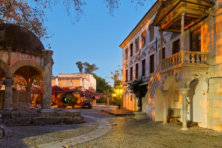 Altstadt von Kos Stadt auf der griechischen Insel Kos