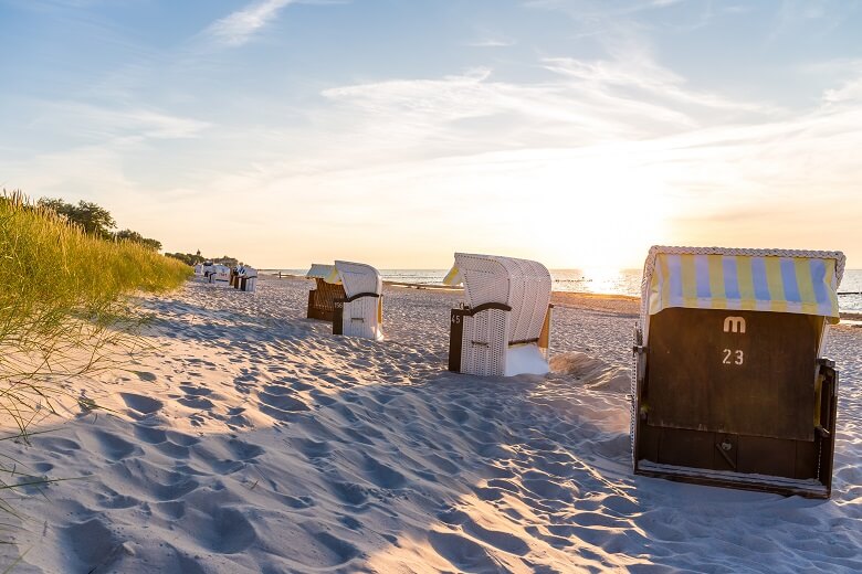 Strandkörbe in Kühlungsborn an der Ostsee