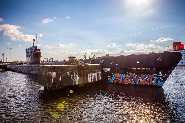 Kunstprojekt an der NDSM-Werft in Amsterdam