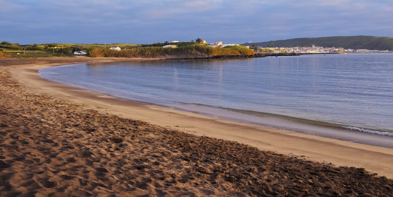 Sandstrand Praia da Vitoria auf den Azoren