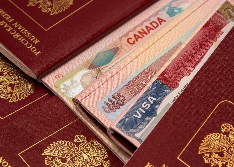 Reisedokumente für China, USA und Kanada