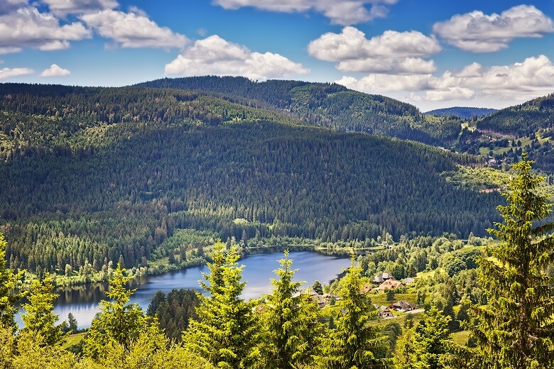 Der Schluchsee im Schwarzwald