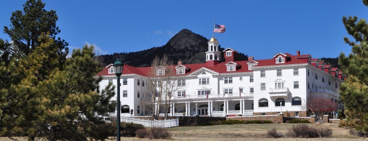 Das aus The Shining bekannte Stanley-Hotel in Colorado, USA