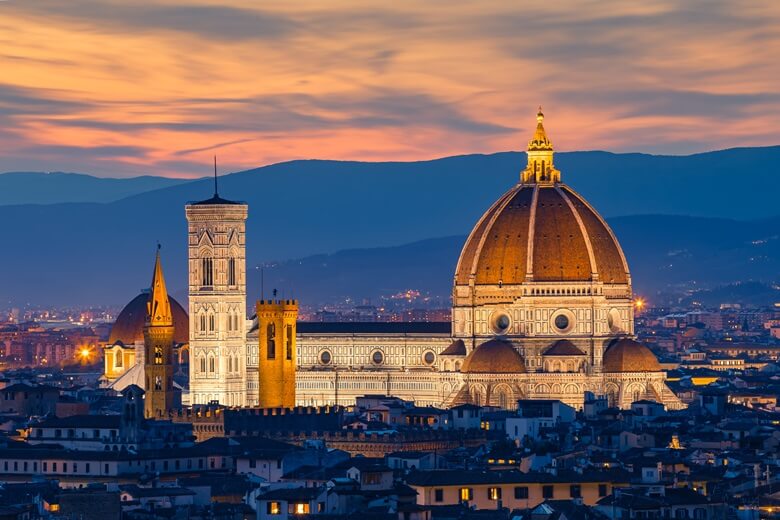 Florenz in Italien, eines der schönsten Reisziele der Welt