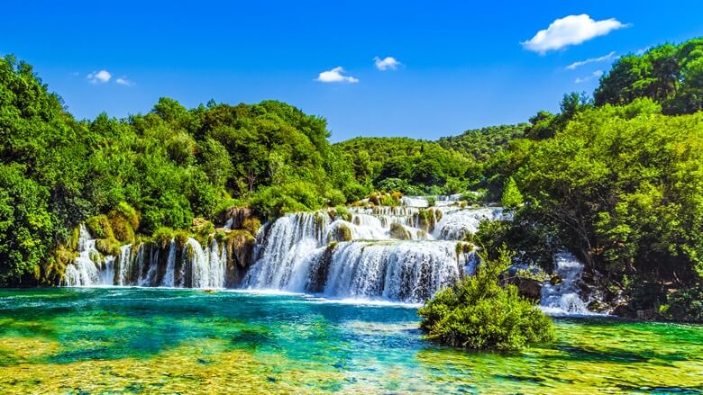 Wasserfälle im Nationalpark Krka