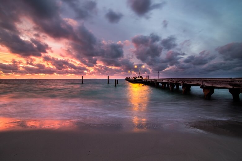 Sonnenuntergang am Coogee Beach