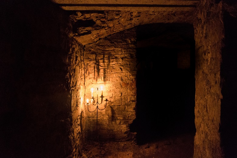 Die gruseligen Erdinburgh Vaults in Schottland