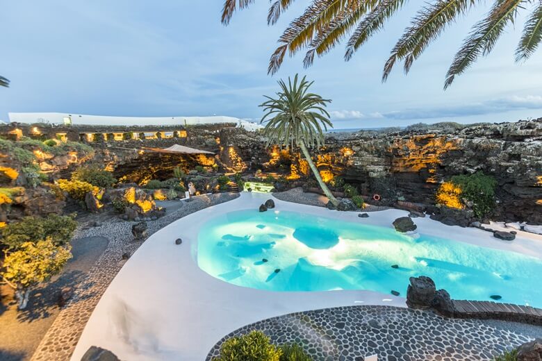 Kunstinstallation Jameos de Agua auf Lanzarote