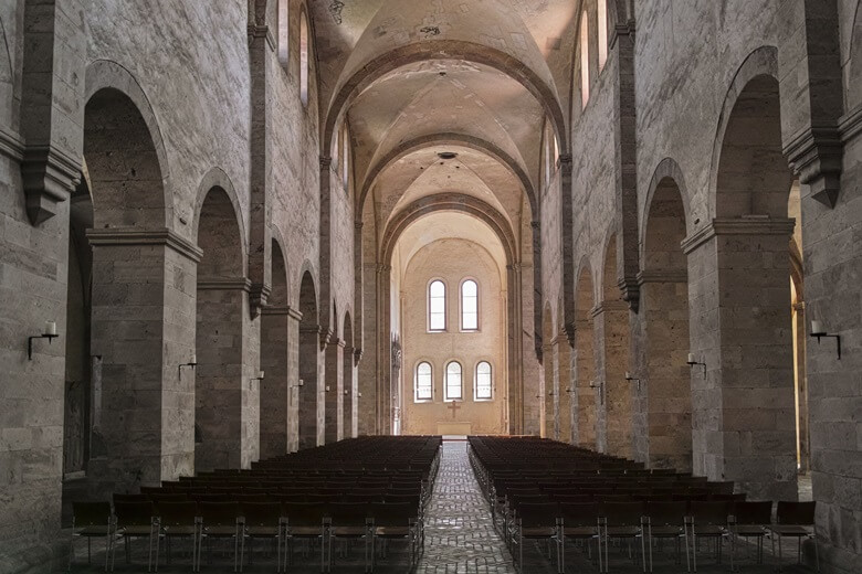 Basilika im Kloster Eberbach in Rheingau in Deutschland