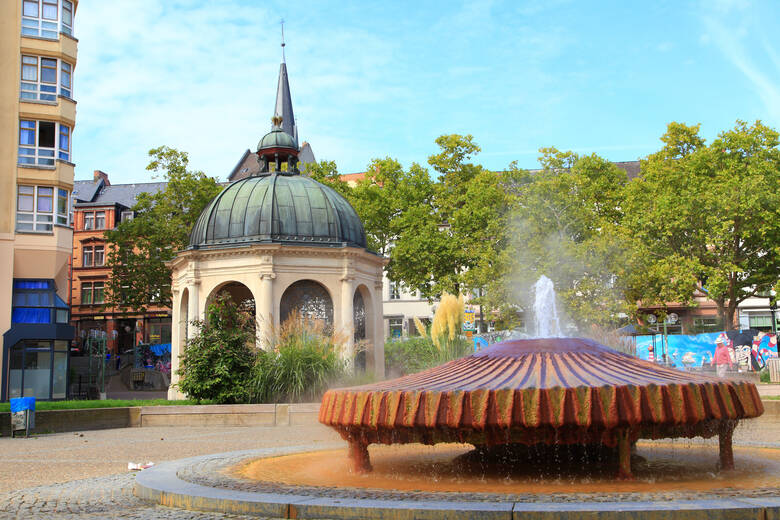 Kochbrunnenplatz in Wiesbaden