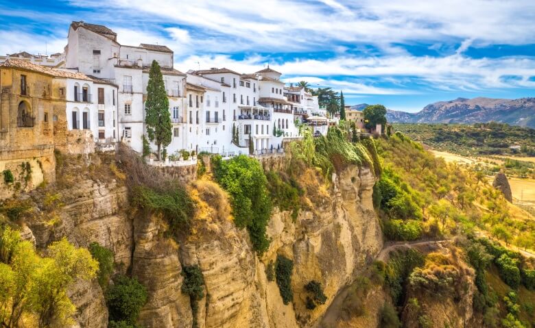 Das weiße Dorf Ronda in Südspanien