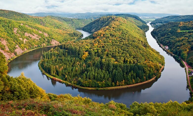 Saarschleife in Deutschland