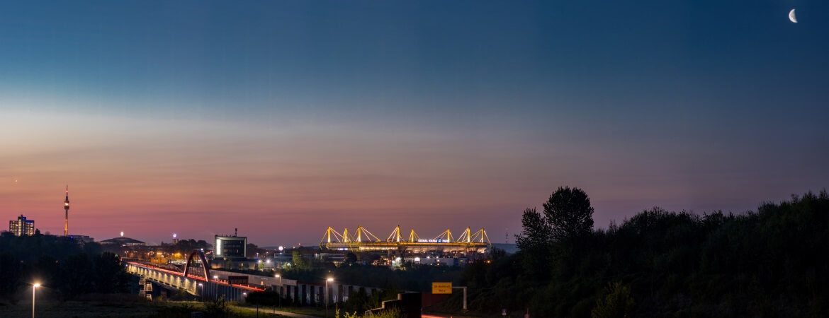 Dortmunder Skyline mit Signal-Iduna-Park