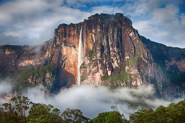 Der Salto Angel in Venezuela