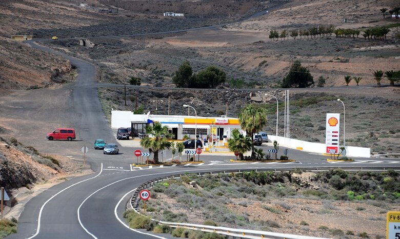 Tankstelle auf Fuerteventura