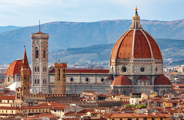 Der Duomo de Firenze in Florenz