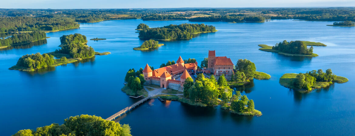 Wasserschloss in Litauen