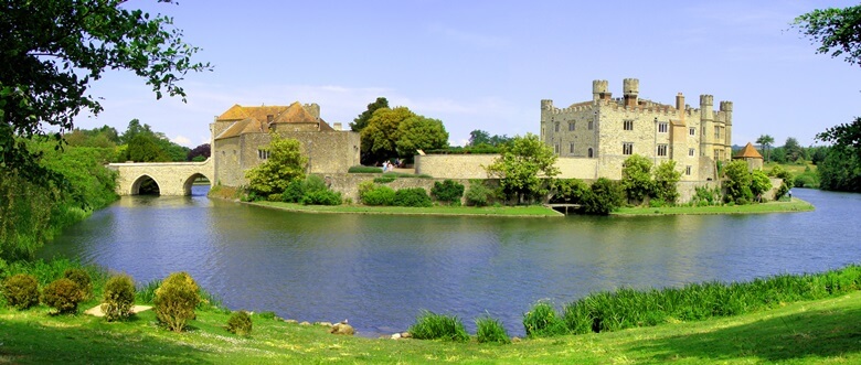 Leeds Castle im Süden von England 