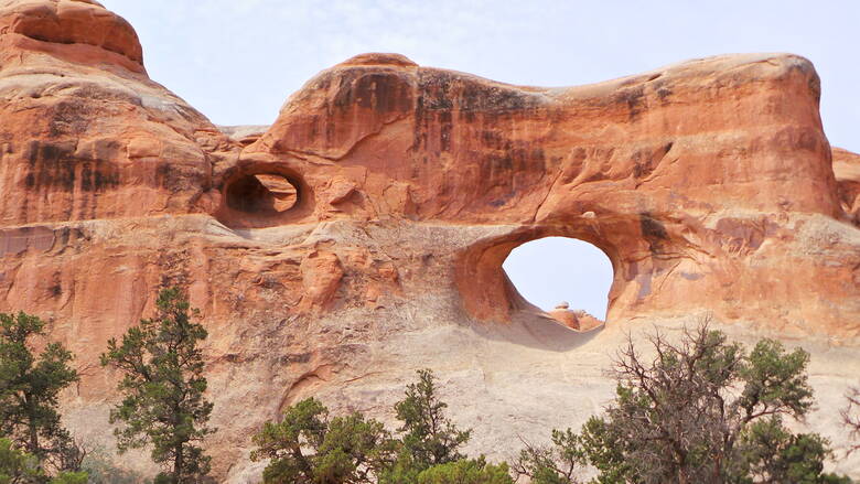 Steinbogen im Arches-Nationalpark, USA