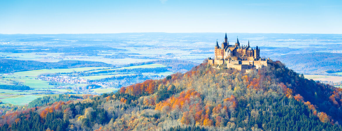 Burg Hohenzollern im Herbst
