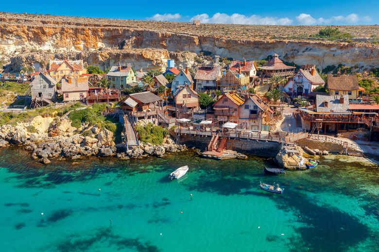 Drehort von Popeye | Popeye Village auf Malta