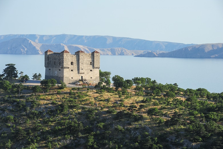 Uskoken-Festung Nehaj in der kroatischen Stadt Senj