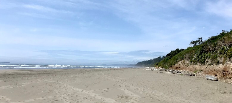 Strand im Nordwesten der USA