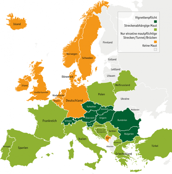 Maut in Europa: Übersicht für Ihren nächsten Roadtrip | Reisewelt