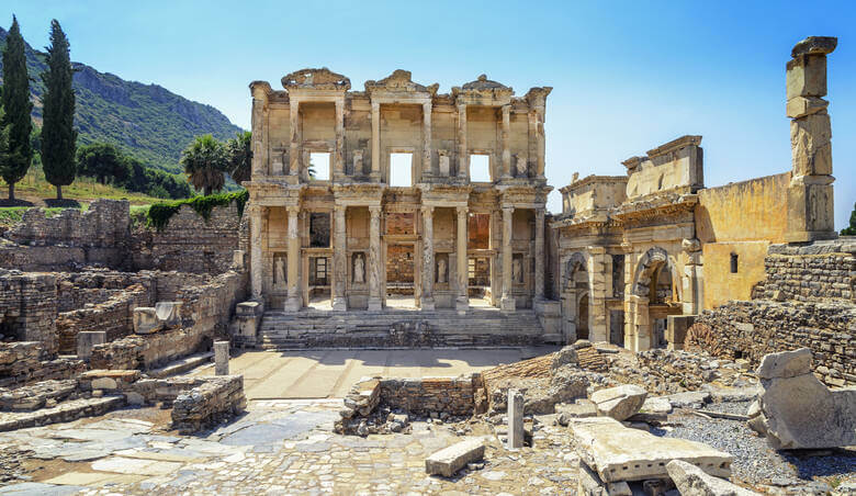 Ruinenstadt Ephesos in der Türkei