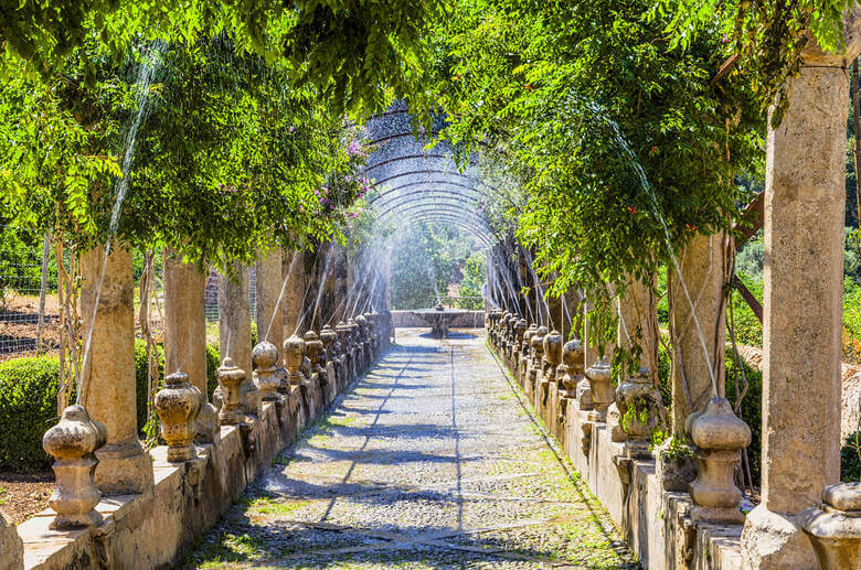 Die Jardines de Alfabia auf Mallorca