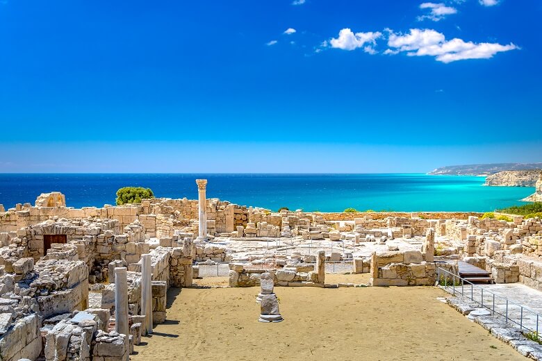 Archäologische Stätte bei Limassol auf Zypern