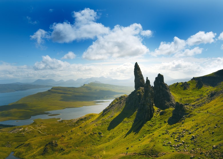 Die magischen Felsnadeln am Old Man of Storr auf der Isle of Skye