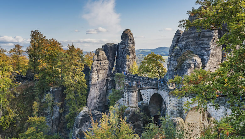 Basteibrücke in der Sächsischen Schweiz