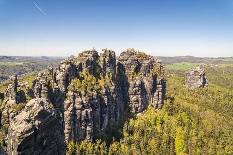 Schrammsteine in der Sächsischen Schweiz