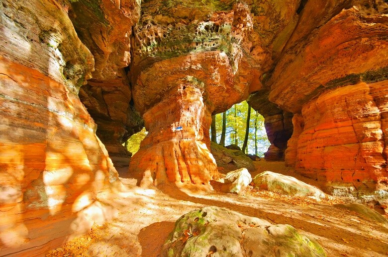 Altschlossfelsen im Dahner Felsenland