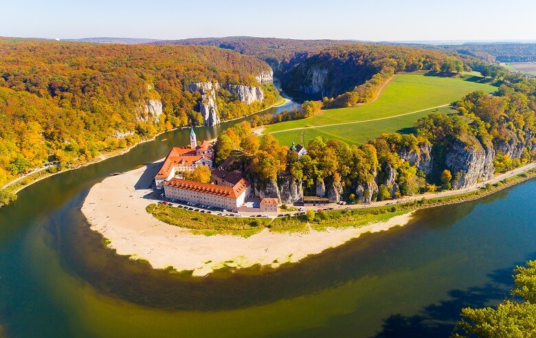 Donaudurchbruch in Bayern