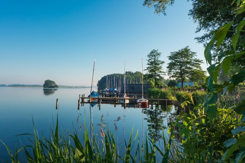 Boote am Plöner See