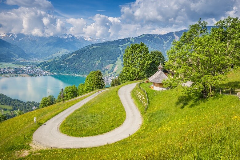 Zell am See in Österreich