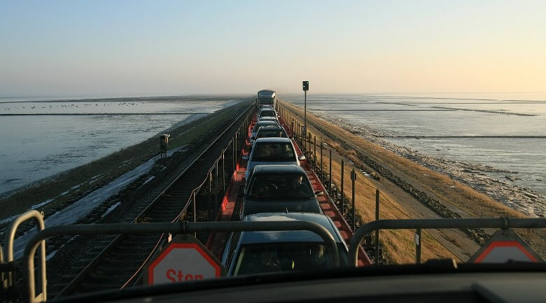 Autozug nach Sylt