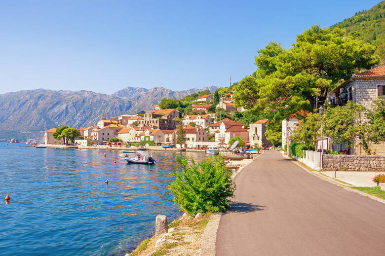 Küstenstraße in Montenegro