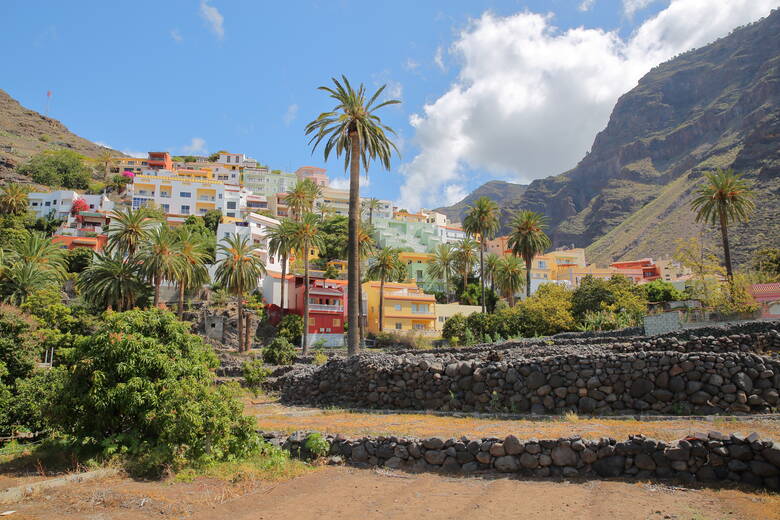 Valle Gran Rey, La Gomera Terrassen